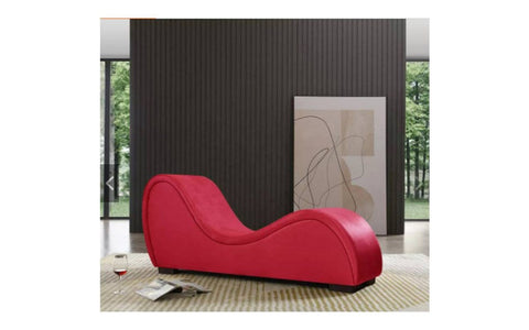 Daytona Kama Sutra Mebon Chaise Love Lounge Erotic Sex Furniture Red - Sex Furniture