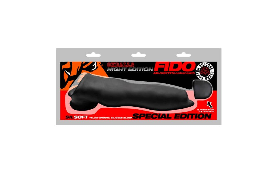 OxBalls Fofter Rubbery FIDO Cocksheath Night Edition - - Penis Sleeves and Extenders