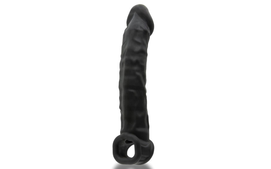 OxBalls Muscle Ripped Inner Ribbed Velvet Smooth Cock Sheath Night Edition - - Penis Sleeves and Extenders