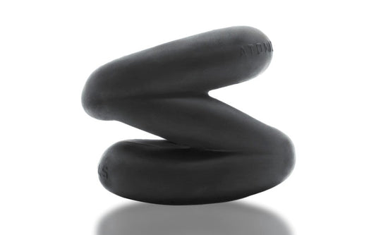 OxBalls Z Balls Zig Zag Cock Ring and Ball Stretcher Night Edition - Ball and Cock Toys