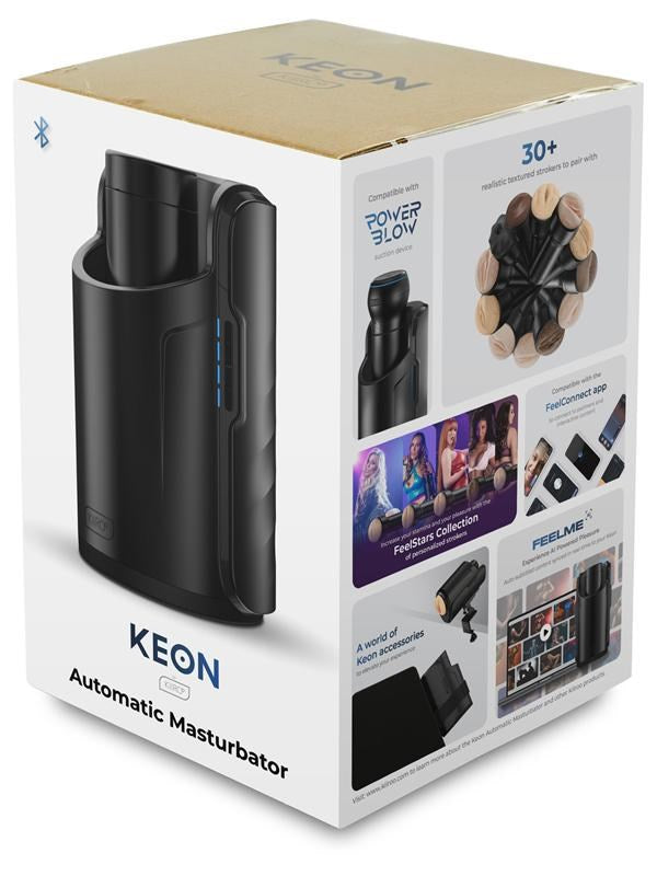 Kiiroo Keon Combo Set White With Automatic Male Stroker - - Masturbators and Strokers