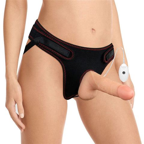 Lovetoy Ingen Multi Functions Vibrating Easy Strap On Set Flesh - Strap On Sextoys