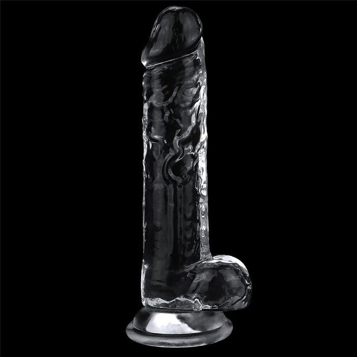 Lovetoy Flawless Suction Cup Base Realistic Dildo 19cm Clear - Realistic Dildos