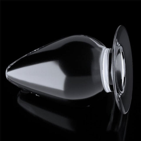 Lovetoy Flawless Tapered Tip Butt Plug 11.5cm Clear - Butt Plugs