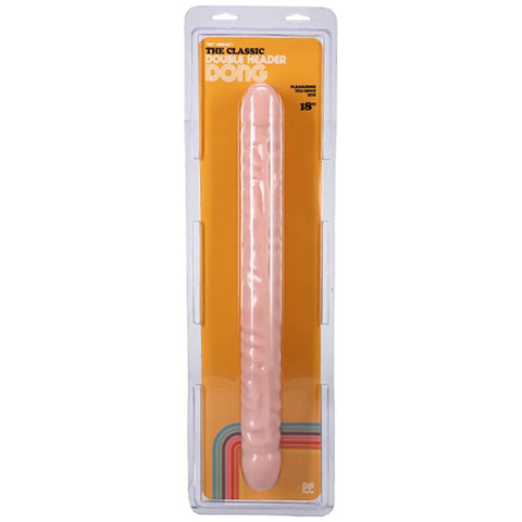 Doc Johnson 18 Inches Veined Double Header Realistic Dong - Double Ender