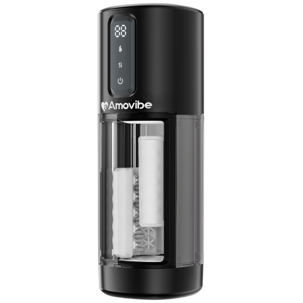 Amovibe Coco Thrusting & Rotating Male Masturbator - - Masturbators and Strokers