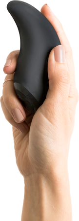 B Swish Bcurious Premium 7 Function Clitoral Stimulator Noir - Clit Ticklers and Pulsators