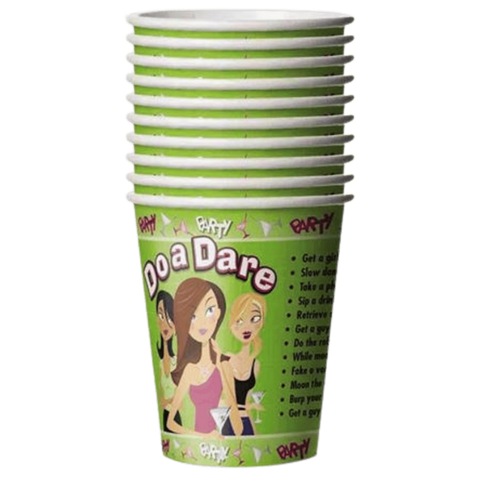Ball & Chain Party Dare Cups 10 Piece - Party Gifts and Novelties