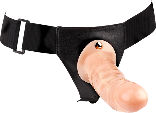 Genderz Elle Realistic Suction Cup Dildo 7.5 Inch Flesh - Realistic Dildos