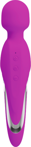 Poptart Shazza Rechargeable Vibrating Body Wand Massager Purple - Body Wands