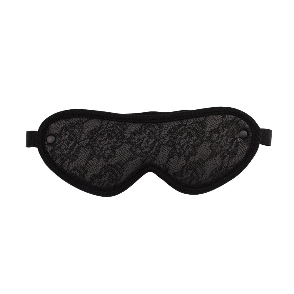 Behave Tempt Him Fetish Play Blindfold Black - - Masks And Blindfolds