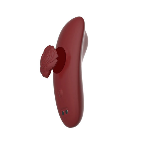 Kissen Multiflora Remote Control Clitoral Massager Merlot - Clit Ticklers and Pulsators