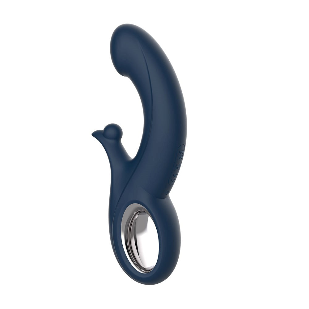 Kissen Fury Rabbit Style G Spot Vibrator Navy Blue - - Rabbit Vibrators