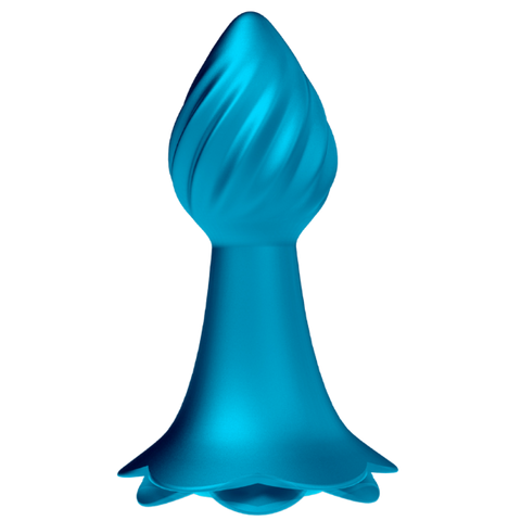 Iceberg Rose 10 Rhythms Vibrating Anal Plug - Butt Plugs