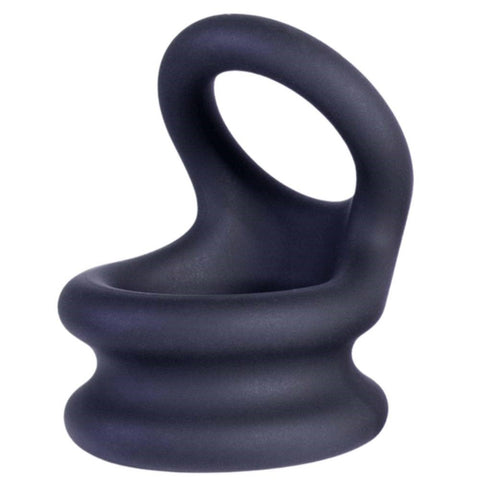 Macho Armor Stretchy and Durable Silicone Cock Ornament Large - Stretchy Cock Rings
