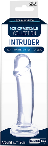 Ice Crystals Collection Intruder Transparent Realistic Dildo Clear - Realistic Dildos