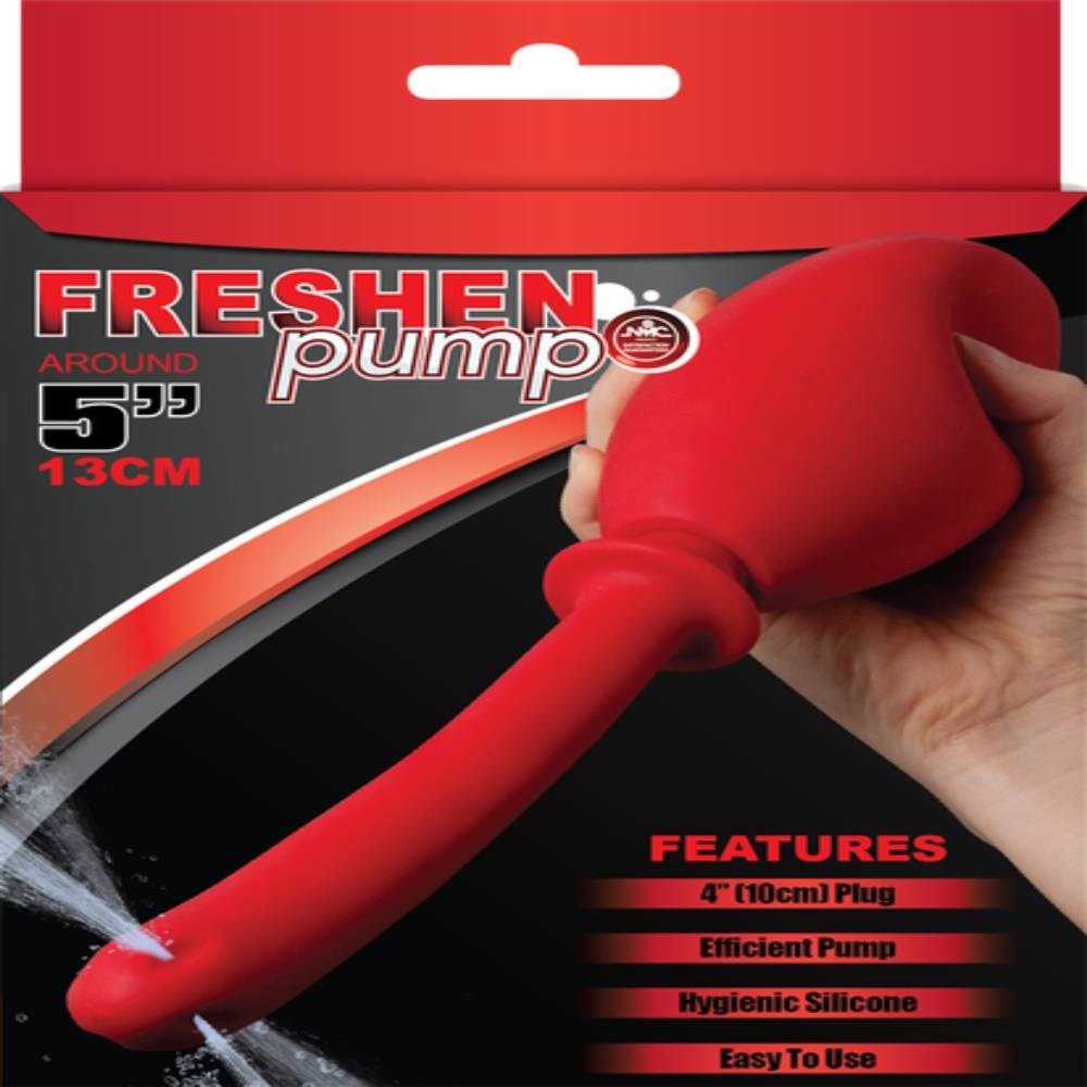 Excellent Power Freshen Pump Anal Douche - Enemas and Douches