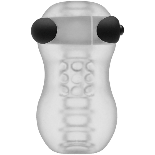 GoodHead Vibrating Helping Head Pro Male Masturbator Frost - Masturbators and Strokers