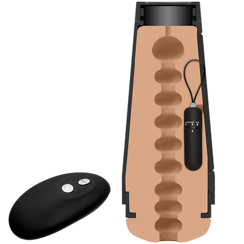 Main Squeeze The Original Vibro Pussy Masturbator With Bullet & Wireless Remote - Masturbators and Strokers