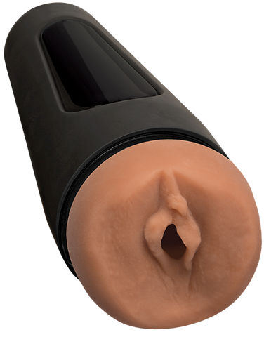 Main Squeeze The Original Pussy Variable Pleasure Ultraskyn Stroker Caramel - Masturbators and Strokers