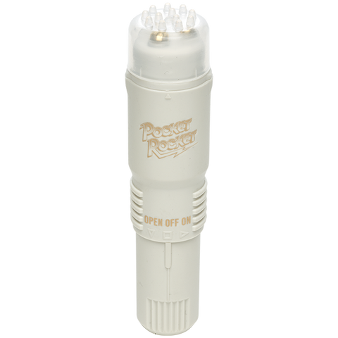 Pocket Rocket The Original Vibrating Body Wand Massager White - Body Wands