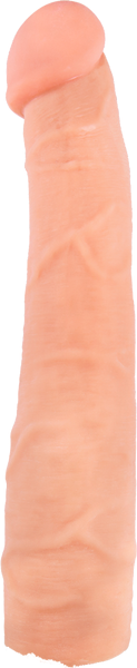 Loveclone RX Penis Extension Sleeve 10 Inch Flesh - Penis Sleeves and Extenders