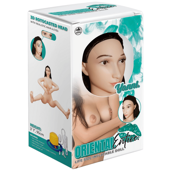 Oriental Entice Yanni Realistic Life Size Inflatable Love Doll - Love Dolls