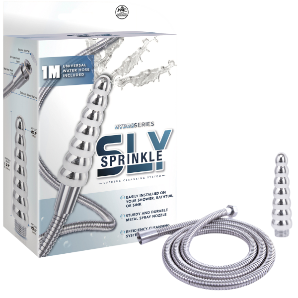 SLY Sprinkle Supreme Enema Cleansing System Ribbed - Enemas and Douches