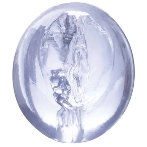 Cum On 3.5 Inches Soft Material Pocket Jelly Mens Stroker - Masturbators and Strokers