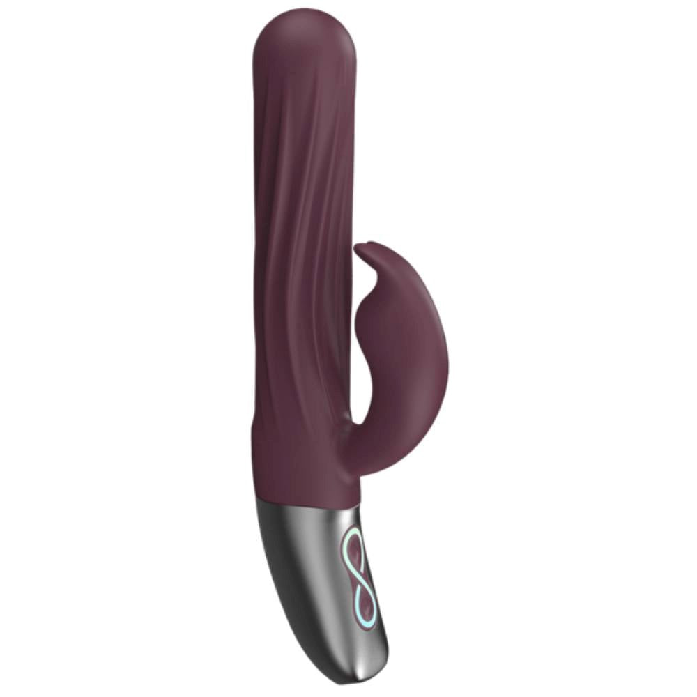 Titanz 10 Functions Thrusting Rabbit Rechargeable Silicone Vibrator - - Rabbit Vibrators
