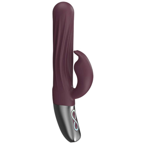 Titanz 10 Functions Thrusting Rabbit Rechargeable Silicone Vibrator - Rabbit Vibrators