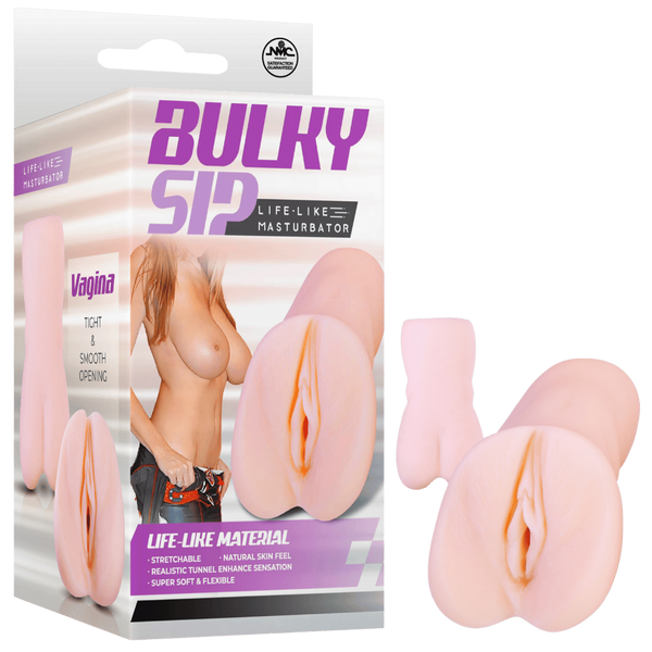 Bulky Sip Super Soft and Flexible Life Like Vagina Masturbator Flesh - - Masturbators and Strokers