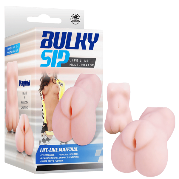 Bulky Sip Stretchable Life Like Vagina Male Masturbator Flesh - - Masturbators and Strokers