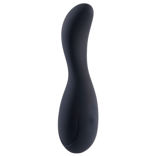 Deep Romance 10 Function G Spot Silicone Stimulator Black - G-Spot Vibrators