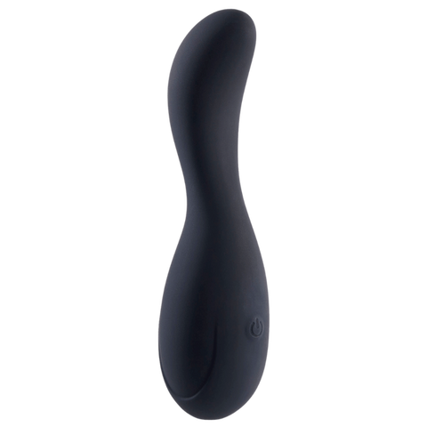 Deep Romance 10 Function G Spot Silicone Stimulator Black - G-Spot Vibrators