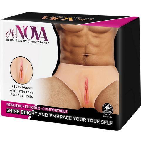 Ms. Nova Ultra Realistic Flexible & Comfortable Pussy Panty - Pussy And Clit Toys