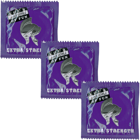 Four Seasons Naked Delay Lubricated Condoms 144 Pack - Condoms