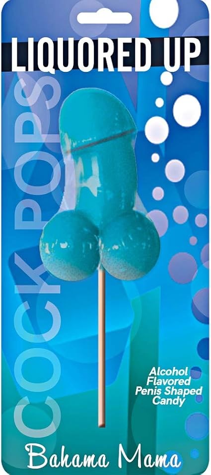 Hott Products Bahama Mama Edible Liquored Up Cock Pops - Party Gifts and Novelties