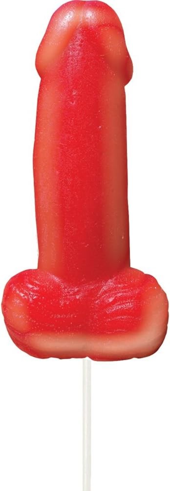 Hott Products Jumbo Gummy Edible Cock Pop Strawberry - Party Gifts and Novelties