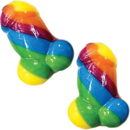 Rainbow Pecker Bites Edible Candy - Party Gifts and Novelties