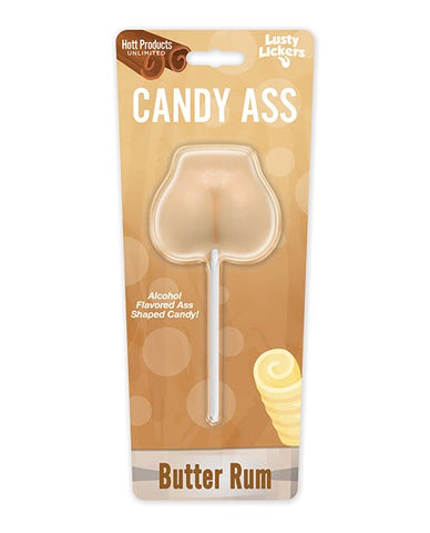 Hott Products Lusty Lickers Ass Butter Rum Pop Edible Candy - Party Gifts and Novelties