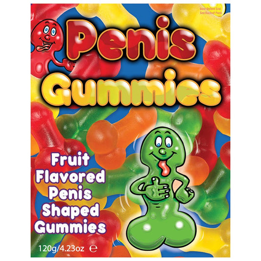 Hott Products Fruit Flavoured Edible Penis Gummies - Party Gifts and Novelties