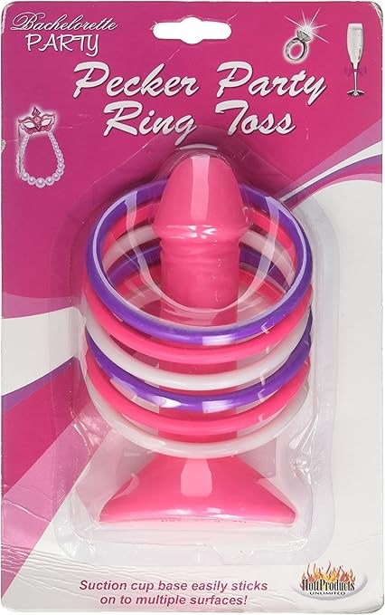 Hott Products Bachelorette Pecker Party Ring Toss - Party Gifts and Novelties