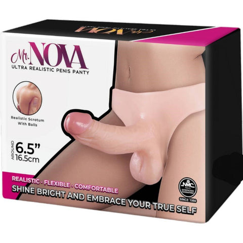 Mr. Nova Ultra Realistic Penis Panty Strap On Sex Toy - Strap On Sextoys