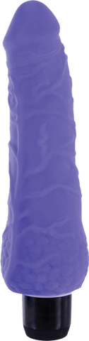 True Feel Slim Soft and Pilable Vibrating Realistic Dildo - Vibrating Dildos