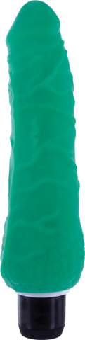True Feel Slim Soft and Pilable Vibrating Realistic Dildo - Vibrating Dildos