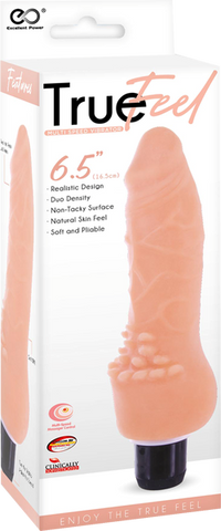 True Feel Viking Dual Density Realistic Vibrating Dildo - Vibrating Dildos