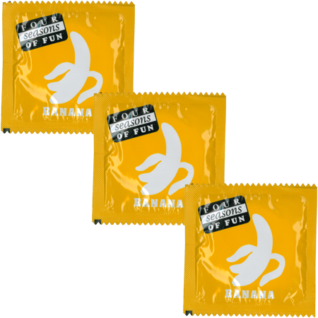 Four Seasons Naked Extra Strength Flavour Condoms 144 Pack - Condoms