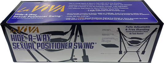 La Viva Hide a Way Sexual Position Free Standing Sex Swing - Sex Swings And Slings