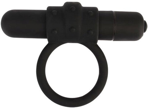 La Viva Babbitty Rabbitty Stretchy Silicone Cock Ring Black - Stretchy Cock Rings